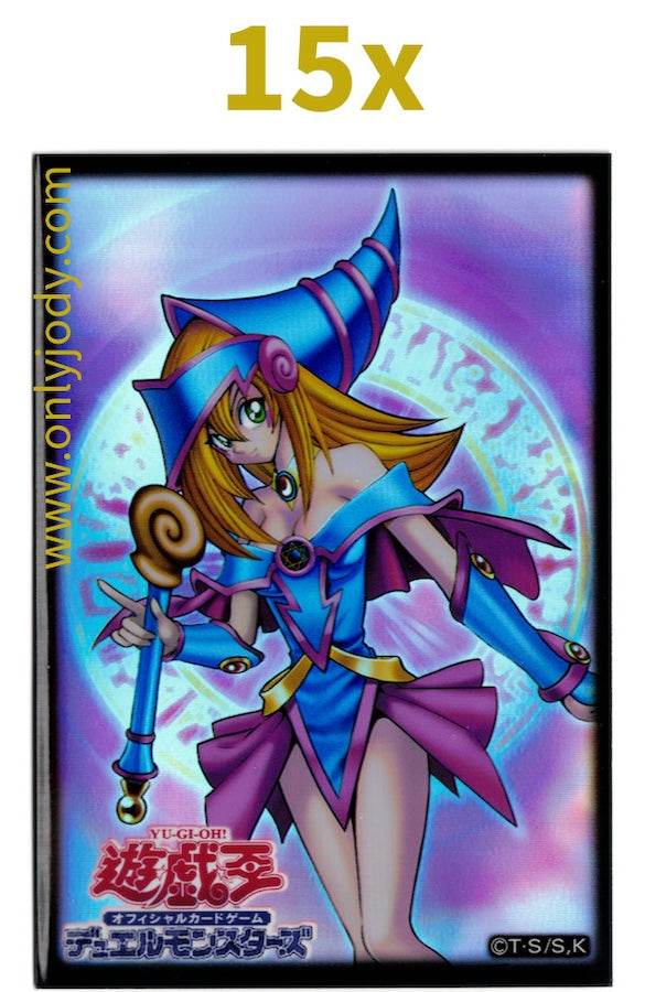 15th Anniversary Dark Magician Girl Sleeves - Japan,Japanese,OCG,Yu-Gi-Oh,YuGiOh