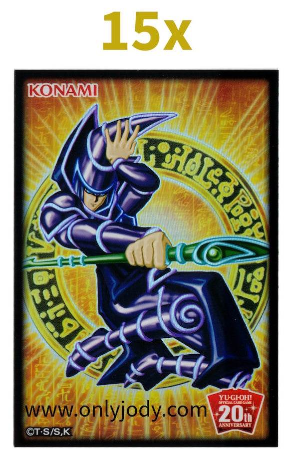 20th Anniversary Dark Magician Sleeves - Japan,Japanese,OCG,Yu-Gi-Oh,YuGiOh