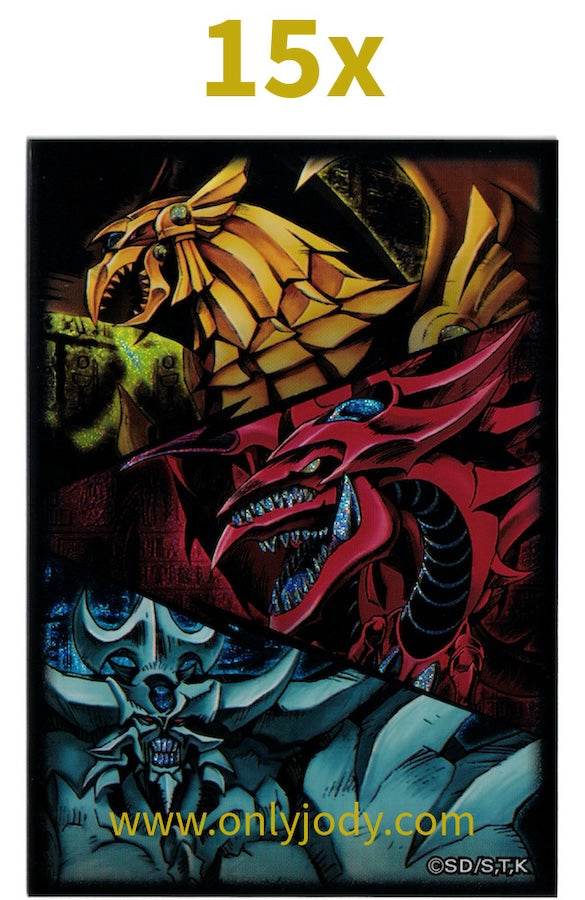 Egyptian Gods Slifer, Obelisk & Ra Sleeves - Japan,Japanese,OCG,Yu-Gi-Oh,YuGiOh