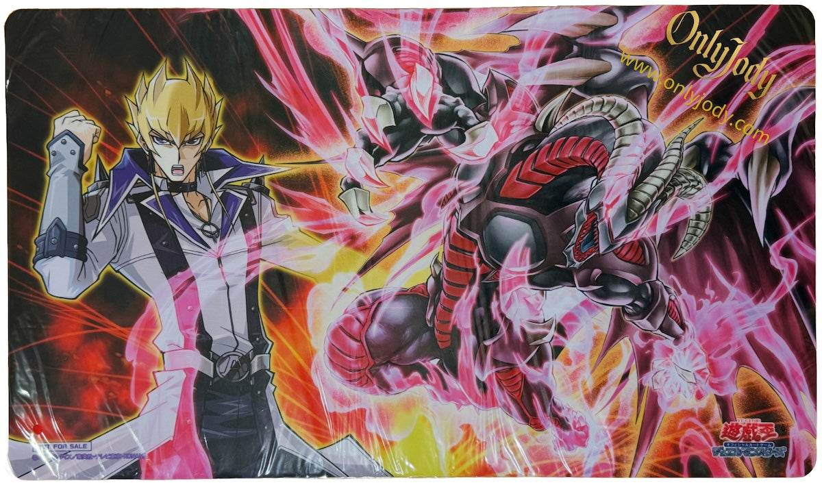 Jack Atlas & Scarlight Red Dragon Archfiend Playmat (Sealed) - Japan,Japanese,OCG,Yu-Gi-Oh,YuGiOh