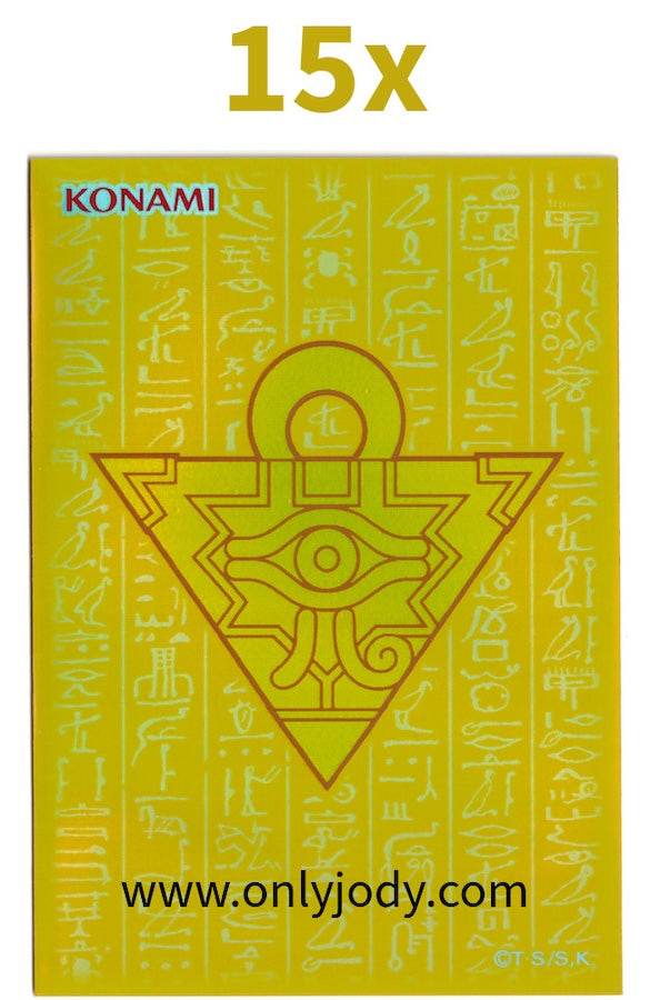 Millennium Puzzle Sleeves (Gold Version) - Japan,Japanese,OCG,Yu-Gi-Oh,YuGiOh