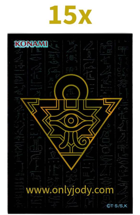 Millennium Puzzle Sleeves (Black Version) - Japan,Japanese,OCG,Yu-Gi-Oh,YuGiOh