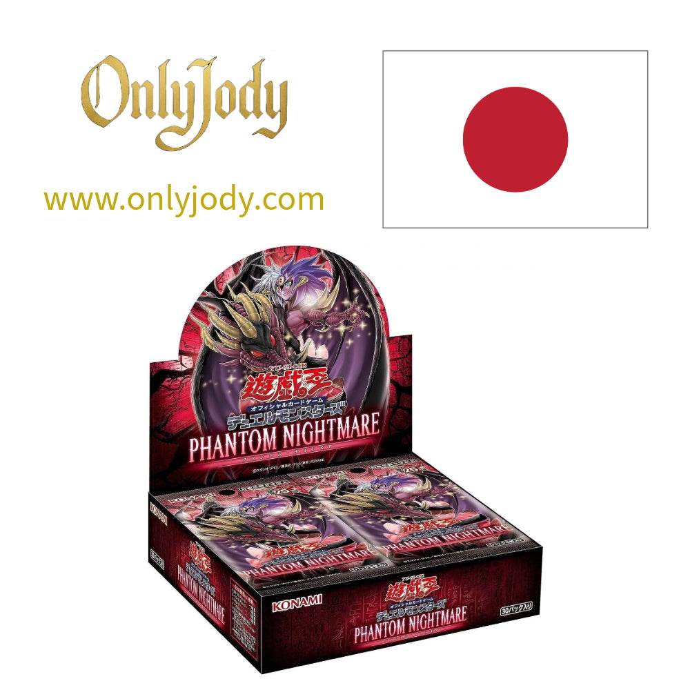 Phantom Nightmare Booster Box PHNI-JP (Bonus Pack Edition) - Japan,Japanese,OCG,Yu-Gi-Oh,YuGiOh