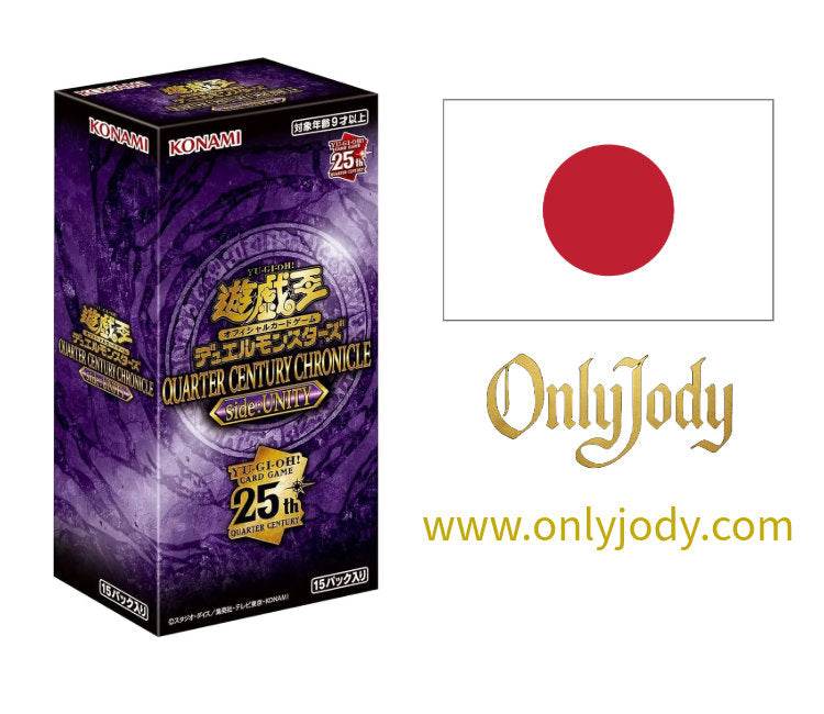 Quarter Century Chronicle side:Unity Booster Box QCCU-JP - Japan,Japanese,OCG,Yu-Gi-Oh,YuGiOh