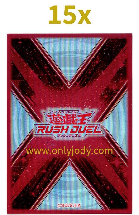 Rush Duel Cross Sleeves (Red Version) - Japan,Japanese,OCG,Yu-Gi-Oh,YuGiOh