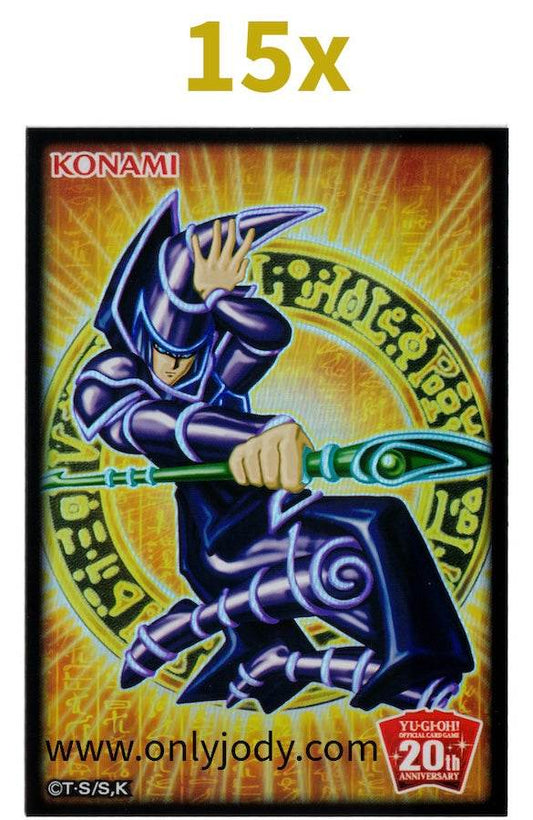 20th Anniversary Dark Magician Sleeves - Japan,Japanese,OCG,Yu-Gi-Oh,YuGiOh
