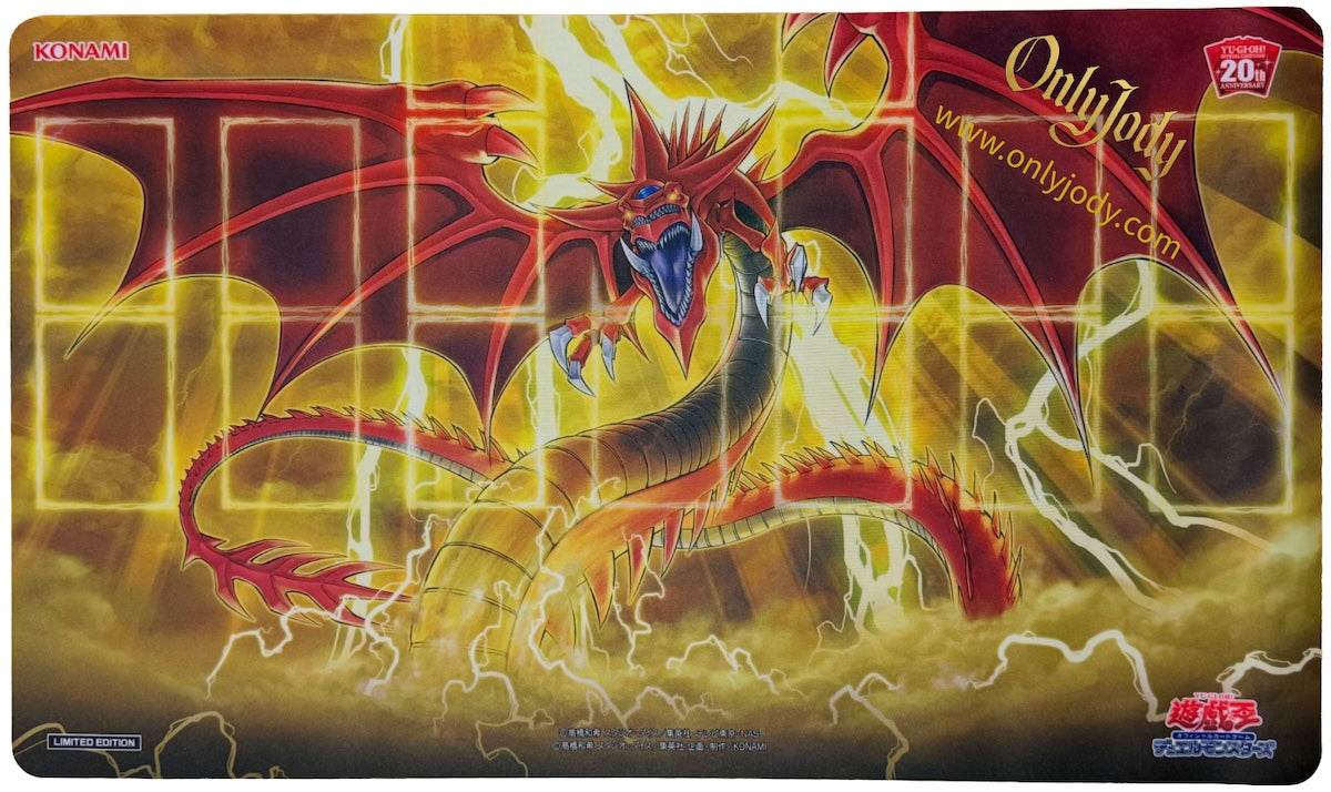 20th Anniversary Slifer the Sky Dragon Playmat - Japan,Japanese,OCG,Yu-Gi-Oh,YuGiOh