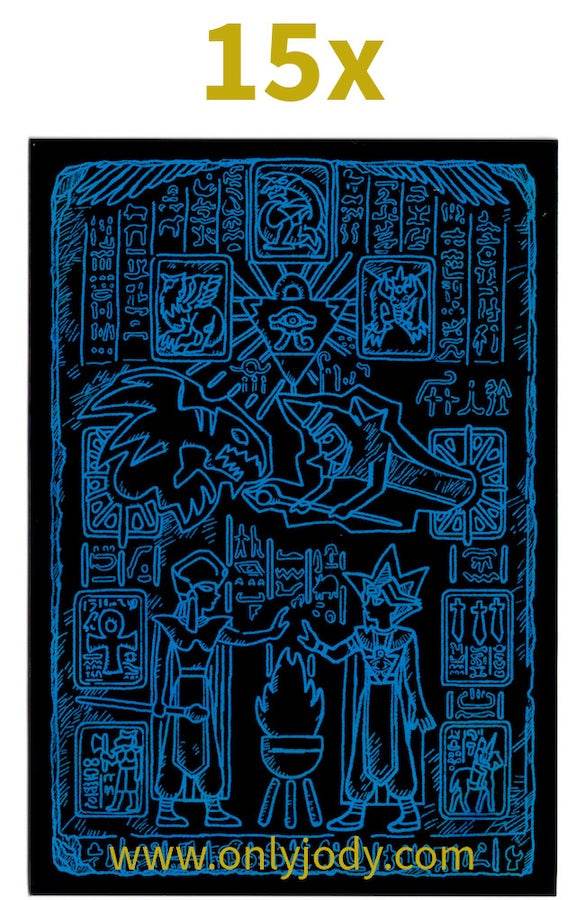 Prismatic God Box Blue Obelisk Sleeves - Japan,Japanese,OCG,Yu-Gi-Oh,YuGiOh