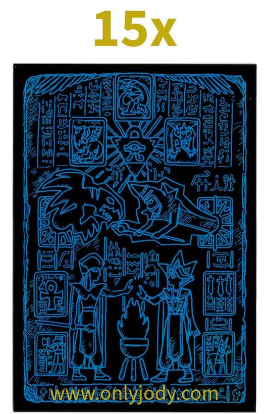 Prismatic God Box Blue Obelisk Sleeves - Japan,Japanese,OCG,Yu-Gi-Oh,YuGiOh