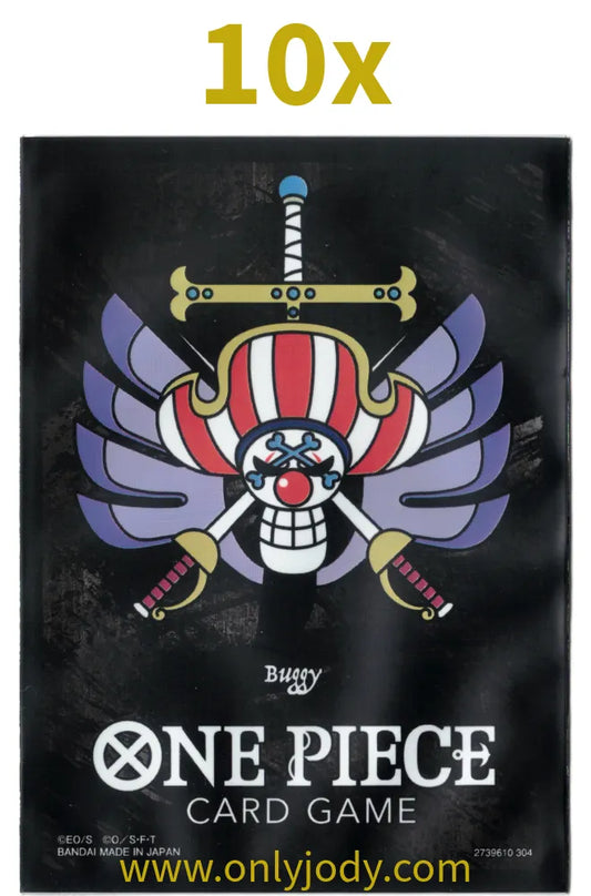 buggy card sleeves Buggy One Piece Card Game Official TCG 70 Sleeves Limited Edition