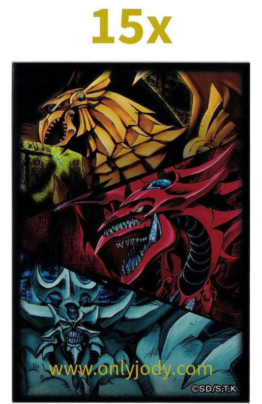 Egyptian Gods Slifer, Obelisk & Ra Sleeves - Japan,Japanese,OCG,Yu-Gi-Oh,YuGiOh