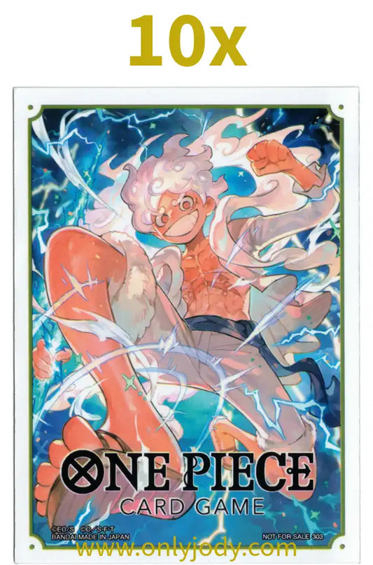 Luffy Gear 5 Sleeves (Bandai World Tour 23-24)