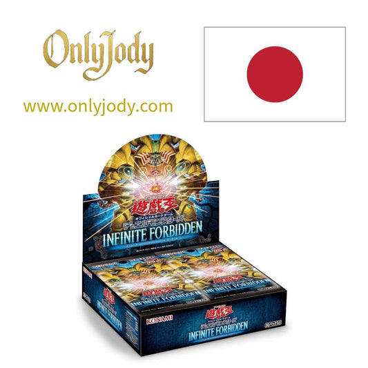 The Infinite Forbidden Booster Box INFO-JP (Bonus Pack Edition) - Japan,Japanese,OCG,Yu-Gi-Oh,YuGiOh