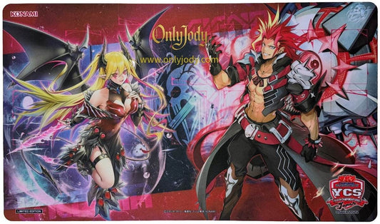 Lacrima the Crimson Tears & Fiendsmith Engraver Playmat YCSJ Osaka 2024 - Japan,Japanese,OCG,Yu-Gi-Oh,YuGiOh