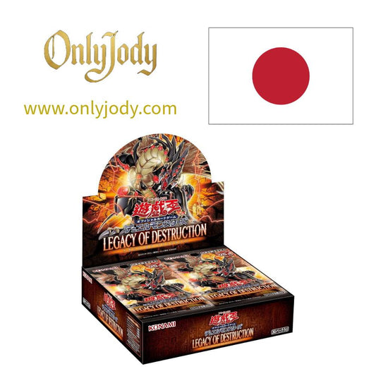 Legacy of Destruction Booster Box LEDE-JP (Bonus Pack Edition) - Japan,Japanese,OCG,Yu-Gi-Oh,YuGiOh