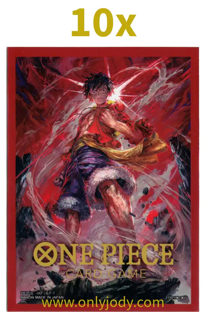 luffy card sleeves Monkey D. (Promo Event 2024) – OnlyJody Monkey D One Piece: Gear 5 Luffy