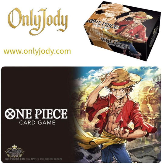 Monkey D. Luffy Championship Set 2022 Playmat & Storage Box - Japan,Japanese,OCG,One Piece