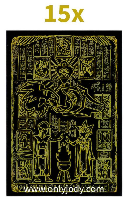 Prismatic God Box Yellow Ra Sleeves - Japan,Japanese,OCG,Yu-Gi-Oh,YuGiOh