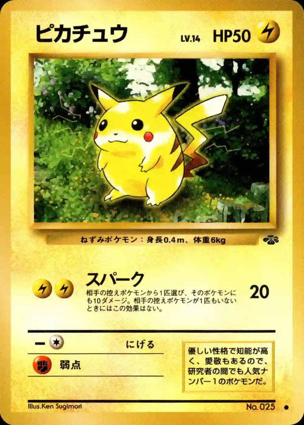 Pikachu No. 025