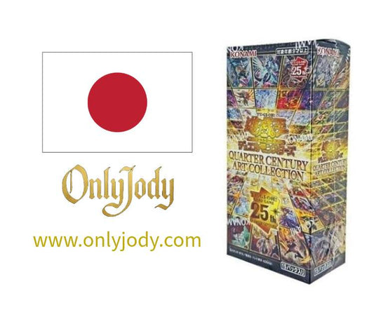 Quarter Century Art Collection Booster Box QCAC-JP - Japan,Japanese,OCG,Yu-Gi-Oh,YuGiOh