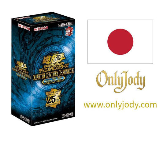 Quarter Century Chronicle side:Pride Booster Box QCCP-JP - Japan,Japanese,OCG,Yu-Gi-Oh,YuGiOh
