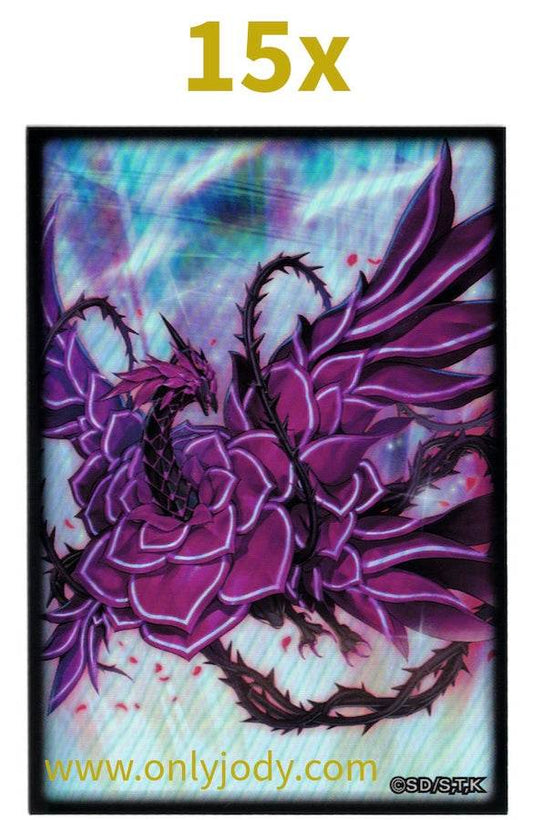 Ruddy Rose Dragon Sleeves - Japan,Japanese,OCG,Yu-Gi-Oh,YuGiOh