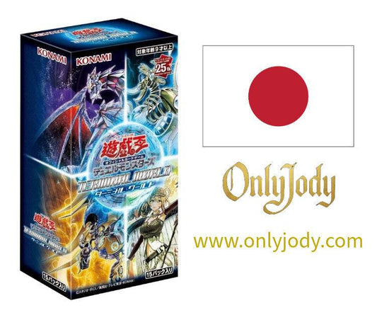 Terminal World Booster Box TW01-JP - Japan,Japanese,OCG,Yu-Gi-Oh,YuGiOh