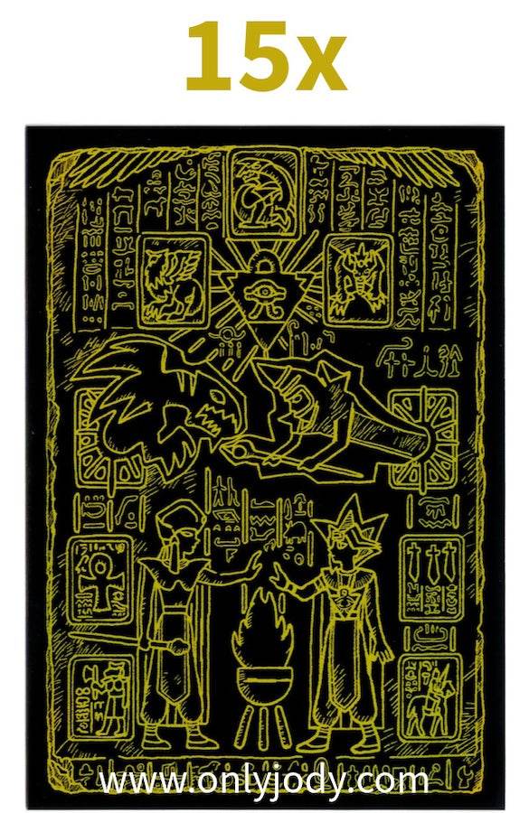 Prismatic God Box Yellow Ra Sleeves - Japan,Japanese,OCG,Yu-Gi-Oh,YuGiOh