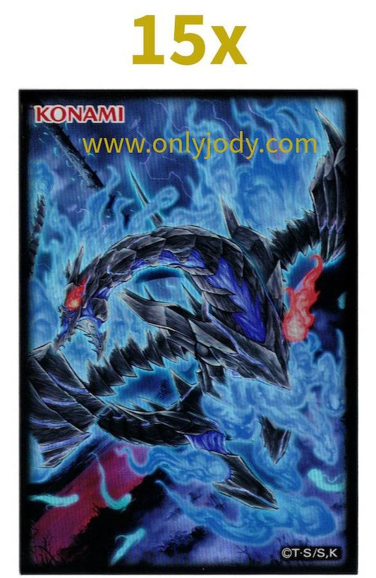 Red-Eyes Zombie Necro Dragon Sleeves - Japan,Japanese,OCG,Yu-Gi-Oh,YuGiOh